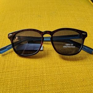 NWT Banana Republic Blue / Brown Sunglasses